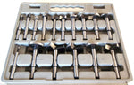 NEW DRILL BIT SET - 16 piece FORSTNER 1/4" to 2-1/8"