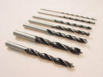 LOT 5: Brad Point DRILL BITS 7pc Kits = 35 total Bits
