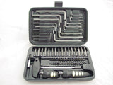 71 Pc DRIVERS HEX T-HANDLE SCREWDRIVER BITS ALLEN WRENCHES Tool Set