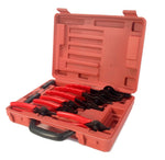 HAND PLIER SET - SNAP RING 11 piece KIT + CASE Circlips