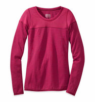 Outdoor Research Women's Umbra Crew Shirt - Small - Sangria Pink