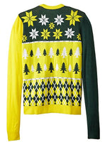 NCAA Oregon Ducks Busy Block Ugly Christmas Sweater - Medium -Yellow/Green
