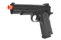 airsoft pistol cyma p.662 black 45 caliber functioning slide, accessory rail new(Airsoft Gun)