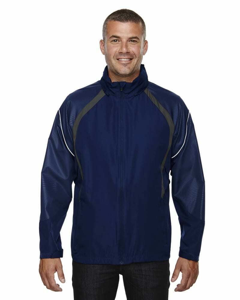North End Men's Sirius Lightweight Jacket Windbreaker - Night/Navy - Med
