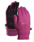 Head Kid's Touchscreen Gloves- Heather Pink - Size Medium (Age 6-10) - New