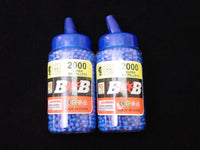 NEW HIGH GRADE -BLUE - 4000pc AIRSOFT PLASTIC 6mm AMMO