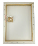 Lot 2 ARTIST CANVAS 12x12" Framed Pre-Stretched BLANK Cotton Double Gesso