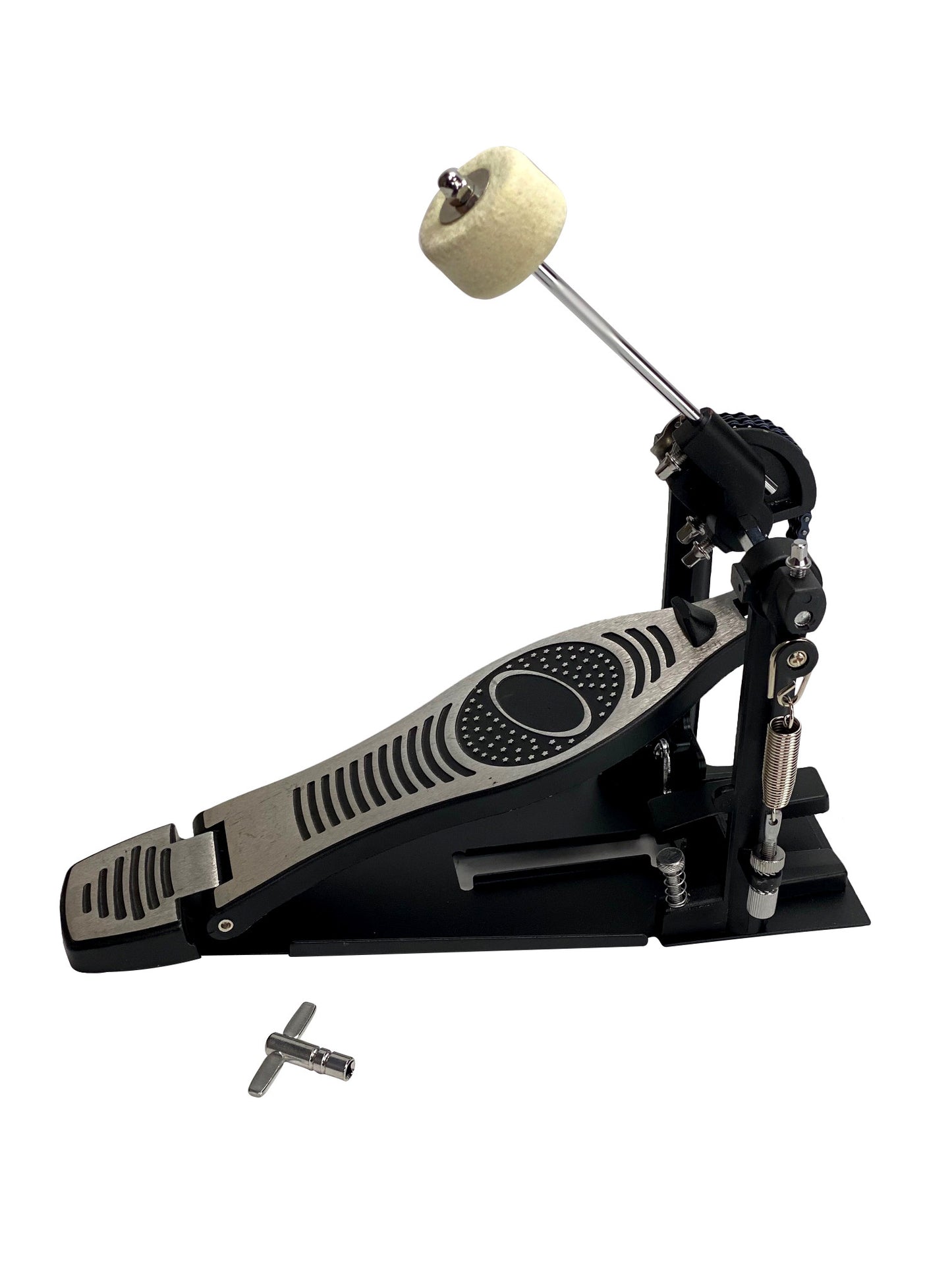 B-Stock Drum Pedal Heavy Duty Double Chain Single Pedal Hammer Drum Set & Electric Drum