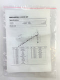 15 Piece Air Die Grinder Kit 1/4" 1/8" Rotary Air Compressor Tool Kit Carry Case