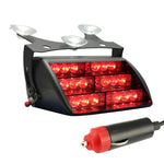 Red LED Emergency Flash Light Dash Warning HS-51034