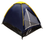 2 Person Dome Camping Tent - 7x5' - 2 Person with Sealed Bottom - Navy Blue
