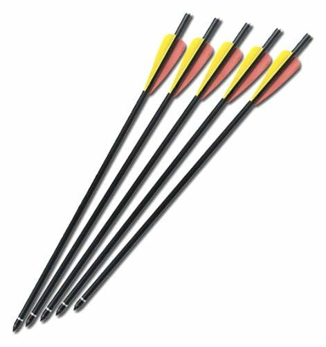 MTECH USA 5 Pack of 16-Inch Rifle Crossbow Bolts