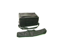 Deluxe Padded Bongo and Stand Gig Bag Carrying Case Combo - 7" & 8" Bongos