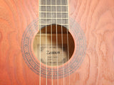 Zenison Acoustic 6 String Guitar Cherry Classical Folk Nylon Strings 40"