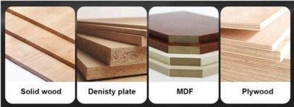 50 Piece EDM ROUTER BIT SET - 1/4" Shank Tungsten Carbide Edges in Aluminum Case